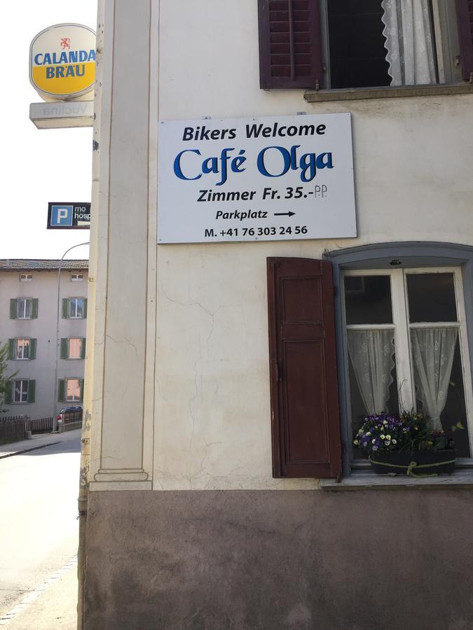 مبيت وإفطار Trun Cafe Olga المظهر الخارجي الصورة